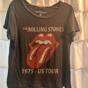 The Rolling Stones 1975 US Tour T-Shirt